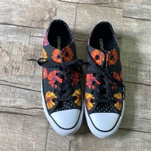 Women’s floral converse